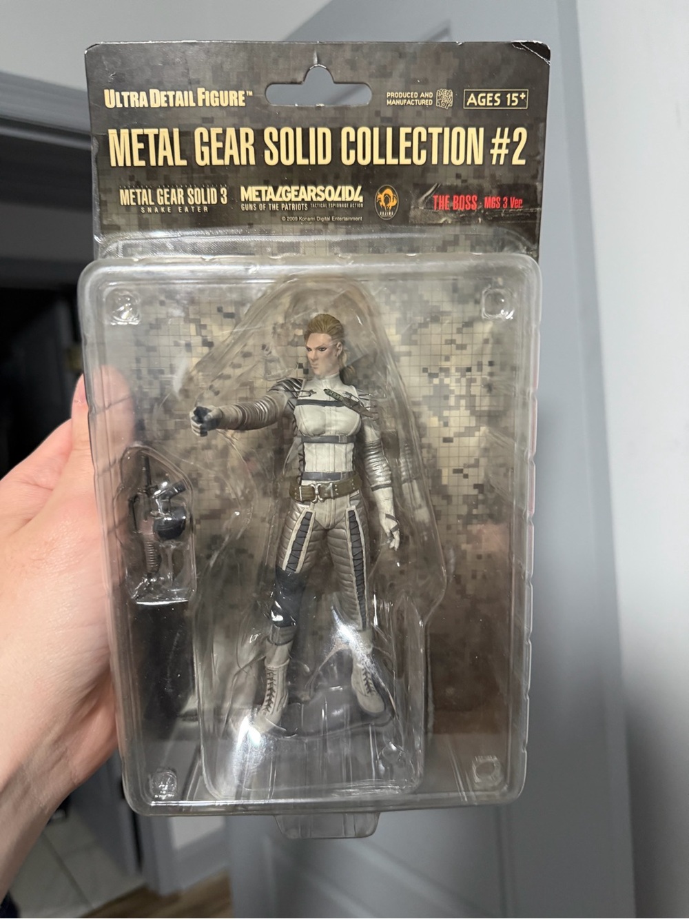 Metal Gear Solid Collection #2 The Boss Action Figure - White by Konami